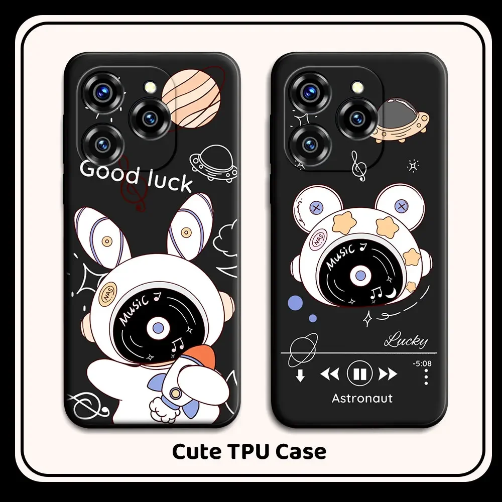 For Oukitel C50 C51 Case New Stylish Spaceship Cute Cartoon Phone Cover For Oukitel C 50 c51 Lovely Soft Silicone Bumper Fundas