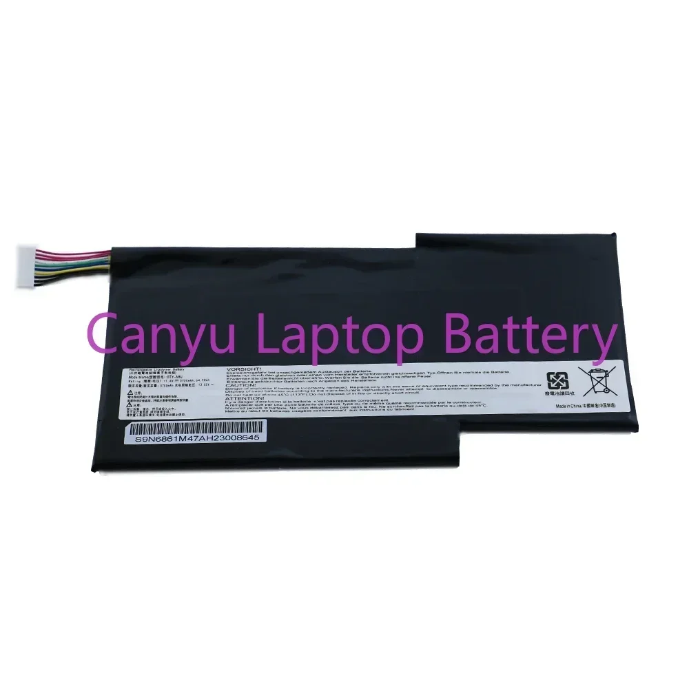 2024 New BTY-M6J  For MSI GS63 GS63VR GS73VR 6RF-001US BP-16K1-31 9N793J200  PC MS-17B1 MS-16H2 MS-16K2 5200mAh Laptop battery