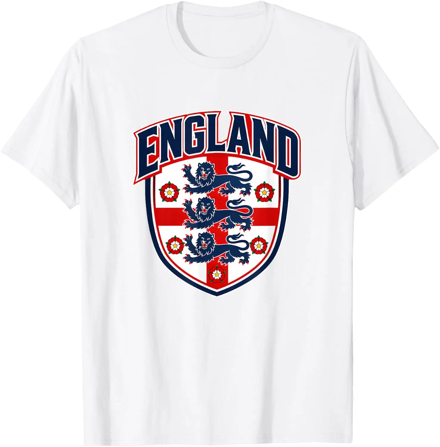 Shirt With English Flag Men Women Kids England T-Shirt 100% Cotton Trendy Y2K Short-Sleeve Tee-Soft, Quick-Drying,