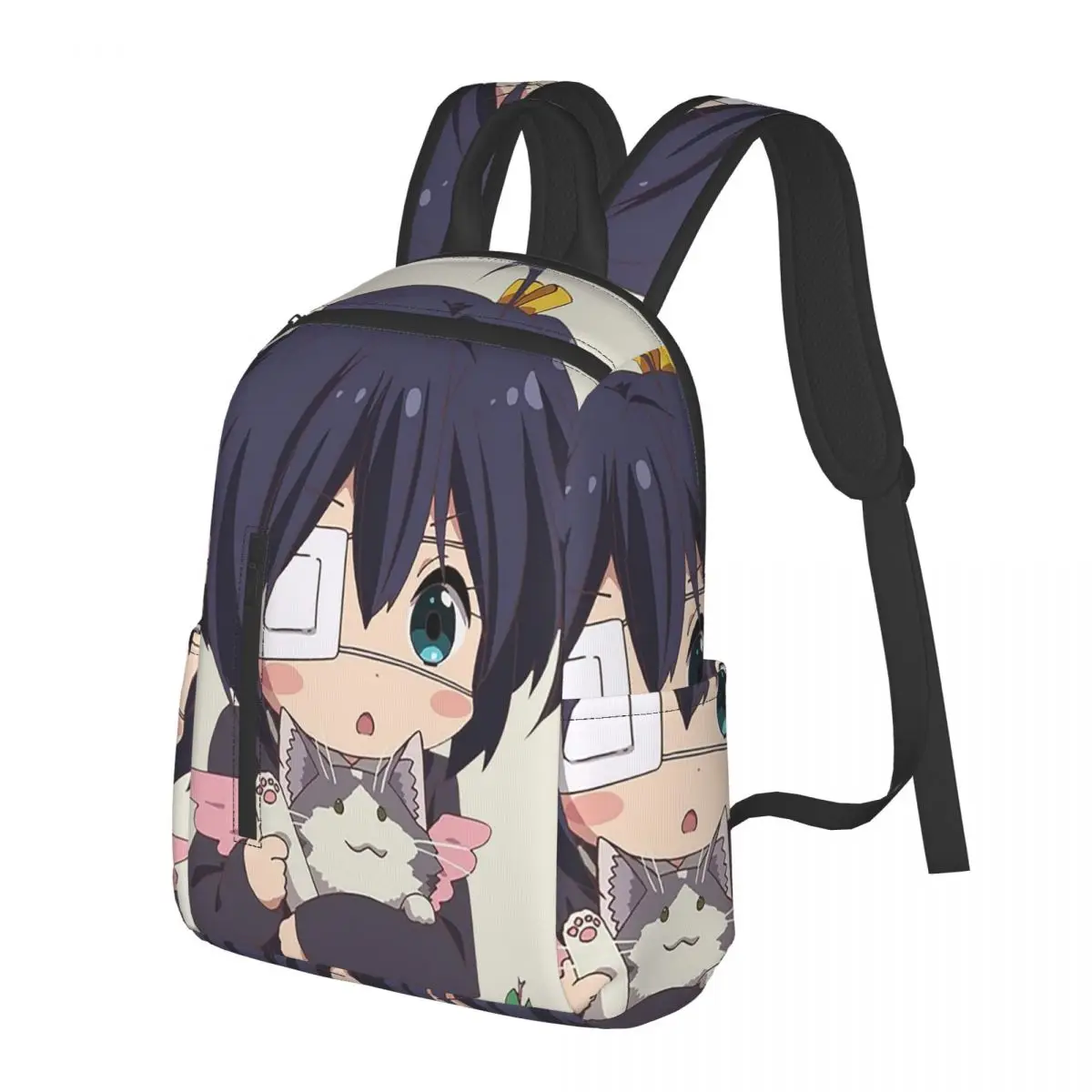

Love Chunibyo And Other Delusions Anime Student Backpack School Bag Hiking Travel Daypack for Boys Girls Bookbag Shoulder Bags