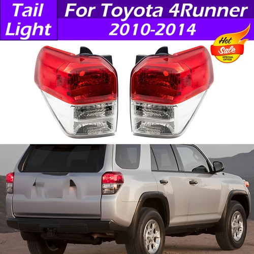 Imagen 1 del producto Para Toyota 4Runner 2010 2011 2012 2013 2014 luz trasera de coche luces de freno luz trasera sin bombilla 81511-35340 accesorios de coche