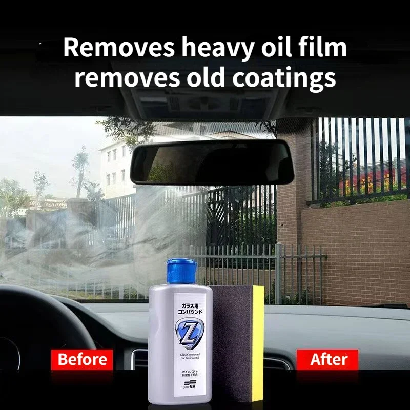 Soft99 Ultra Glaco Japan Car Glass Strong Glass Cleaner Remove Stubborn and Severe Oil Film Anti-rain Treatment for Car