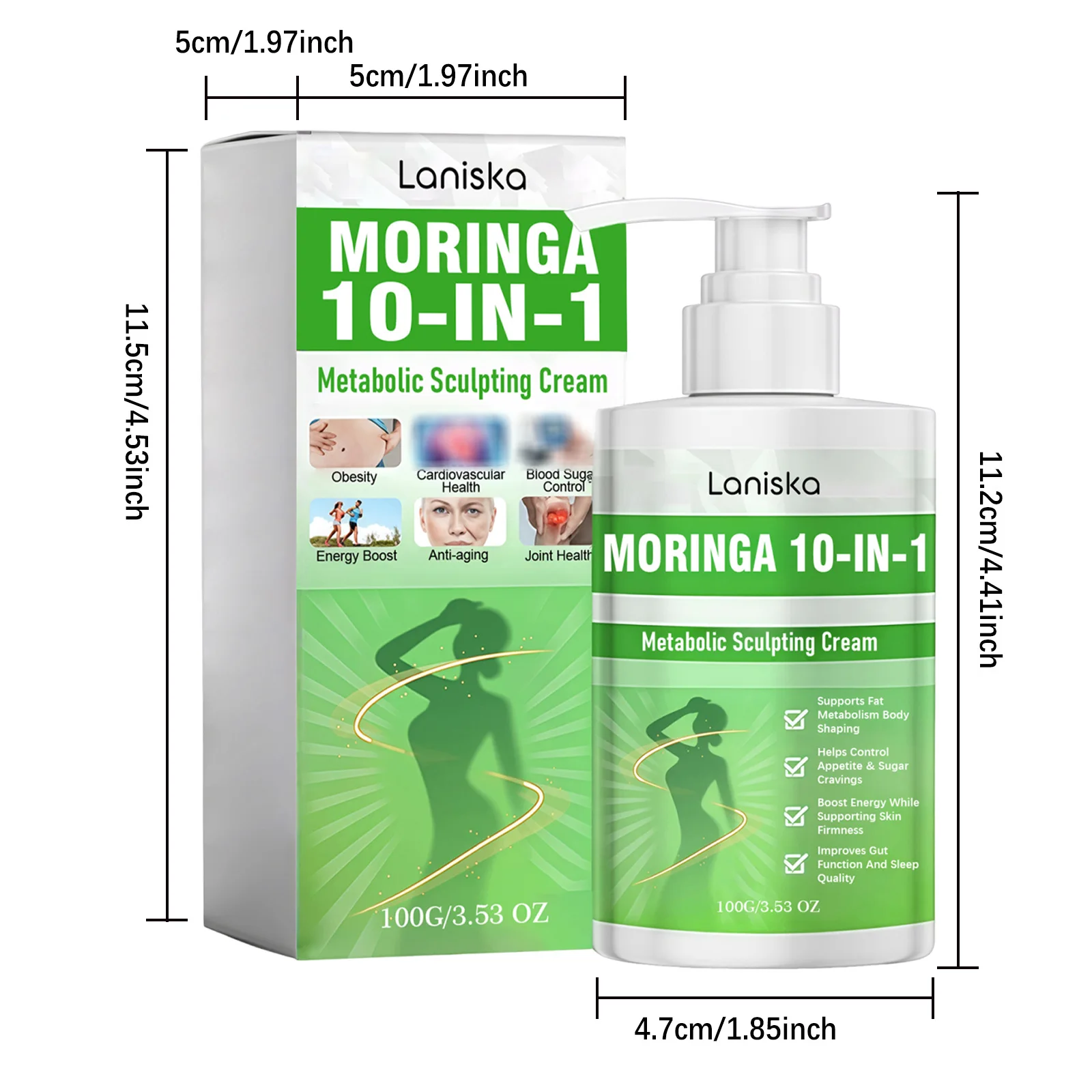 Belly Metabolism Shaping Cream Reduce Tummy Fat Firm Abdominal Skin Anti Cellulite Waist Slimming Sculpt Massage Cream