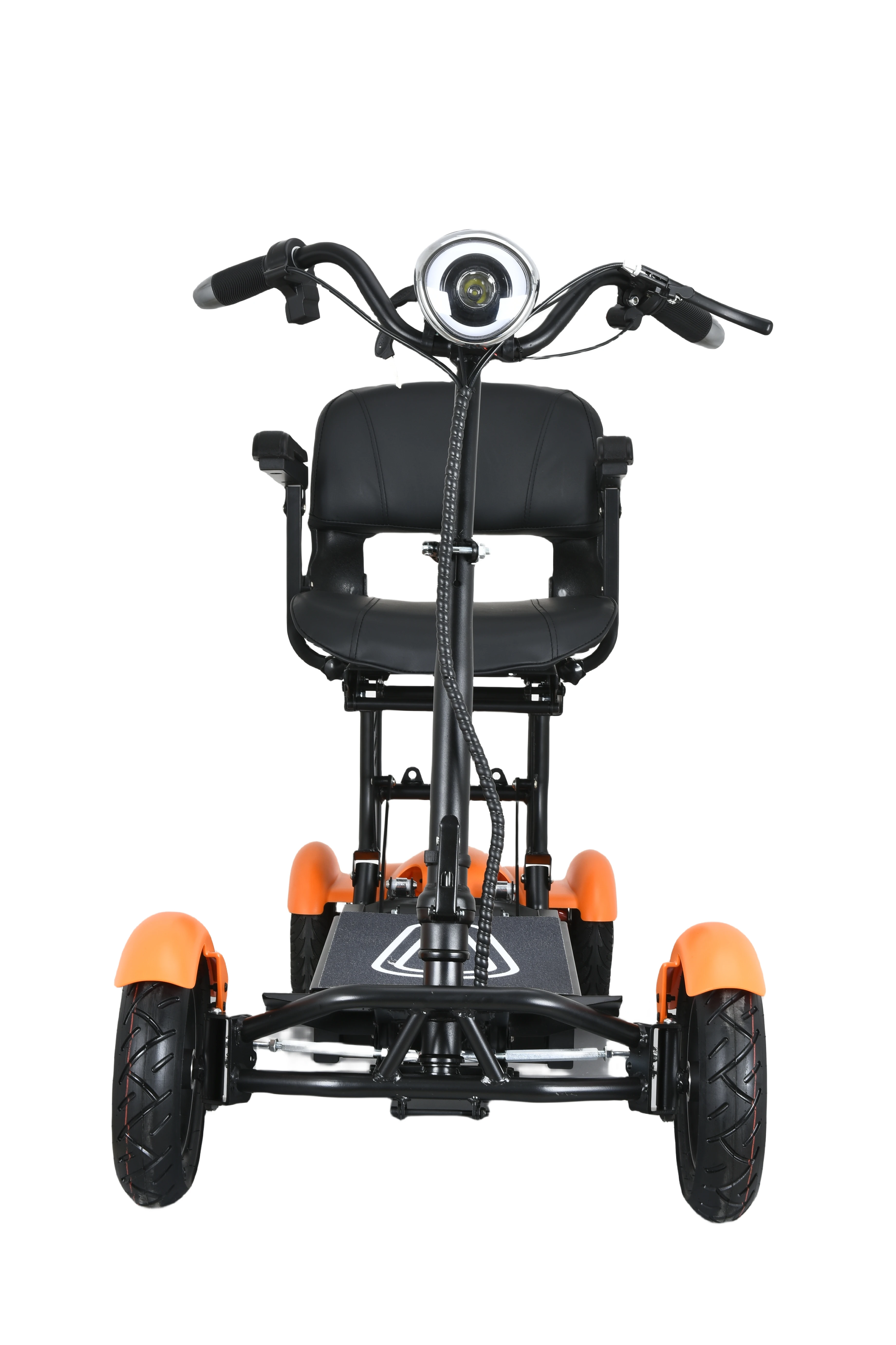 

Factory Hot Selling Fashion Design Lightweight Foldable 4 Wheel Electric Mobility Scooter for Seniors and Elderly Travel with Ba