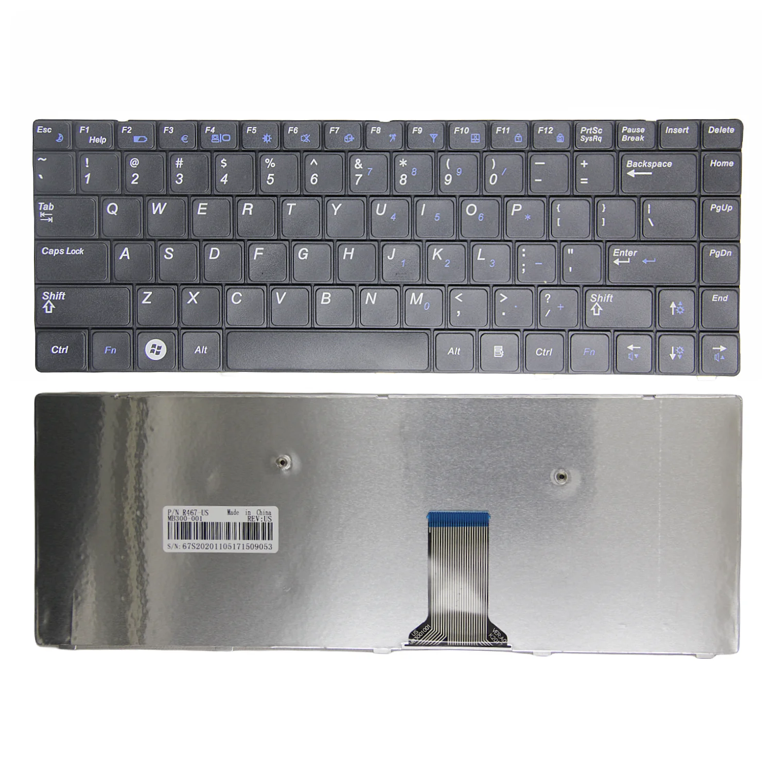 100% novo eua/kr para samsung np r420 r467 r429 r440 r428 r463 r430 r468 teclado