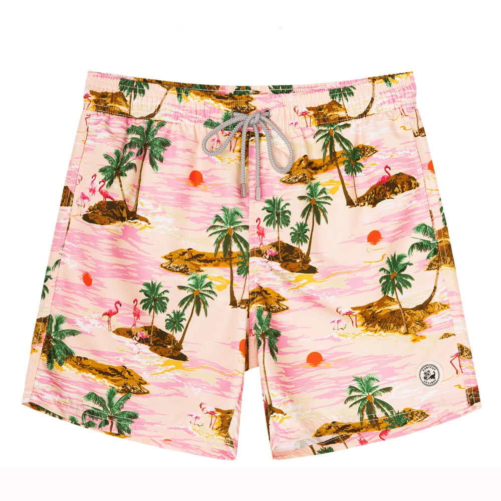 

Mens Swim Short Hawaiian Style Mens Beach Shorts Quick Dry Swimwear Board Shorts Swim Trunks for Men Shorts for men Swimwear men