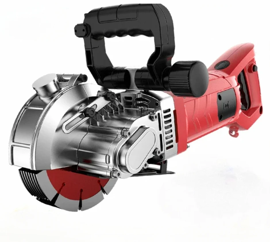 

220V Slotting Machine Dust-free Water Electricity Installation Project One-time Molding Wall Trunking Cutting Tool Artifact