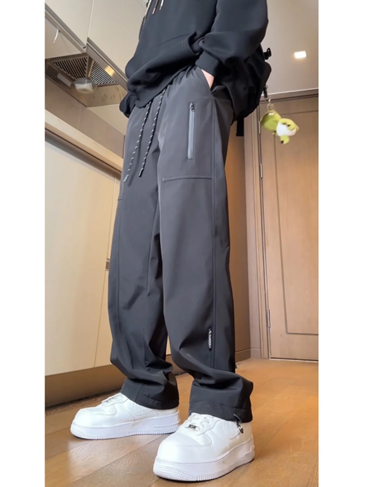 

Водонепроницаемые зимние брюки для мужчин с флисовой подкладкой, морозостойкие, для катания на лыжах, американские функциональные брюки с низкой посадкой, длинные