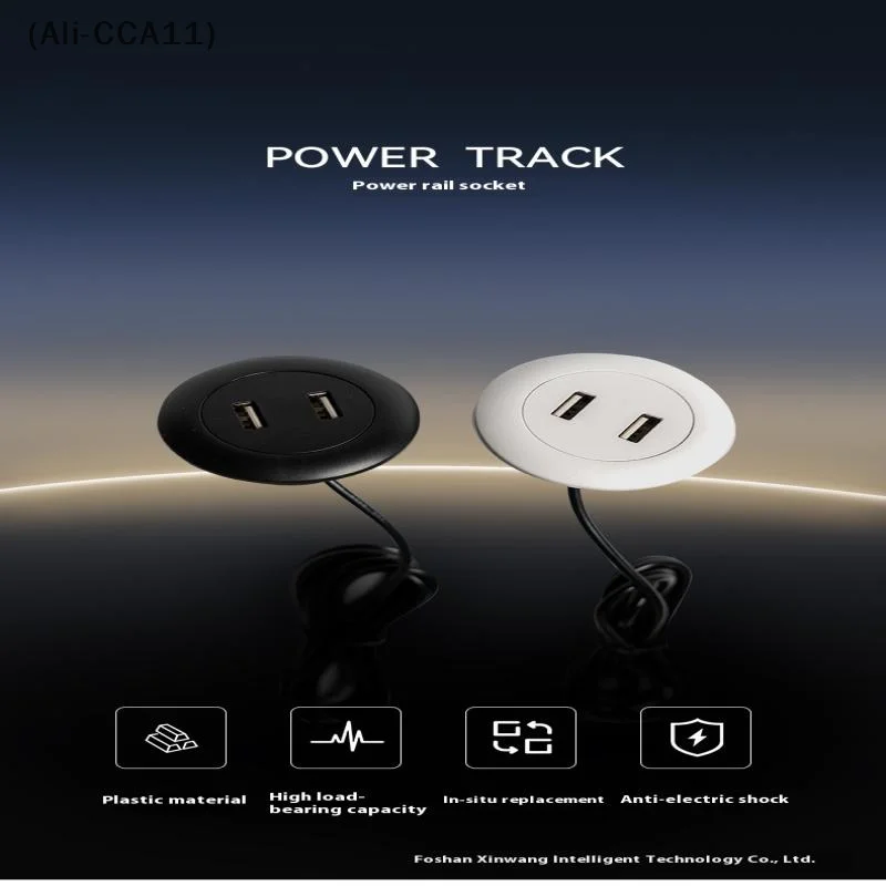 

Embedded Desktop 2 Port USB2.0 To USB Charge Connector 5V 2A Extension Cord Mobile Tea Table Sofa Concealed Fast Charging Cable