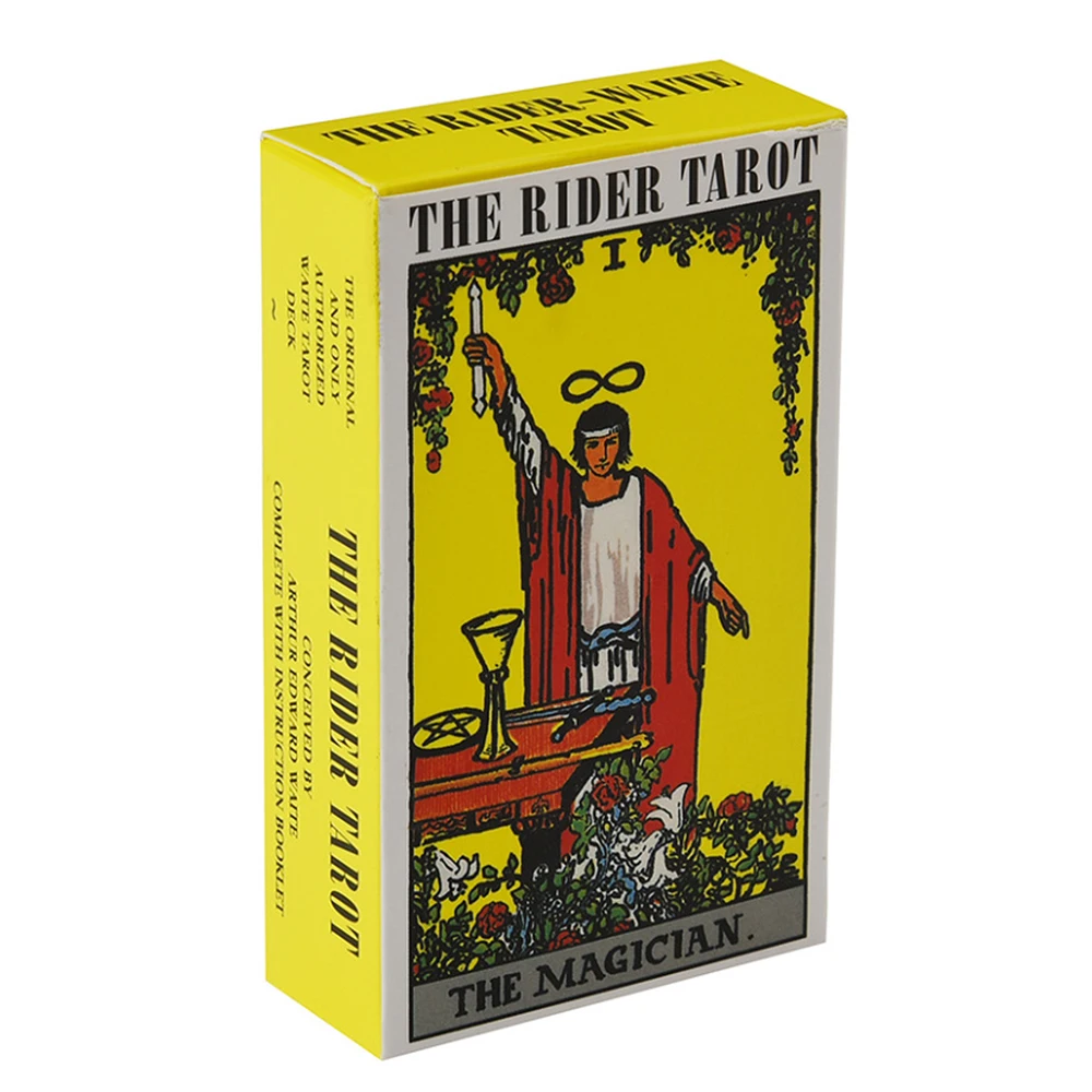 Heißer Verkauf Rider Tarot Karten für Wahrsagerei Persönlichen Gebrauch Tarot Deck Vollständige Englische Version Oracles Deck für Frauen Mädchen Brettspiel – Detail 7