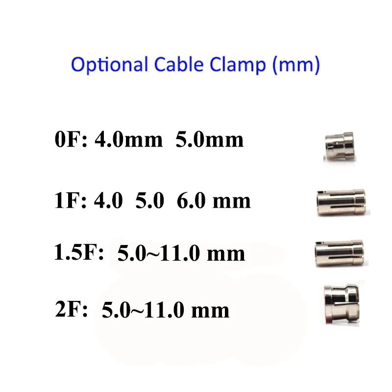 Compatible Fischer 104 2F 2 3 4 5 6 7 8 9Pin Waterproof IP68 Adjustable Right Angle Male Plug Push-pull Self-locking Connector