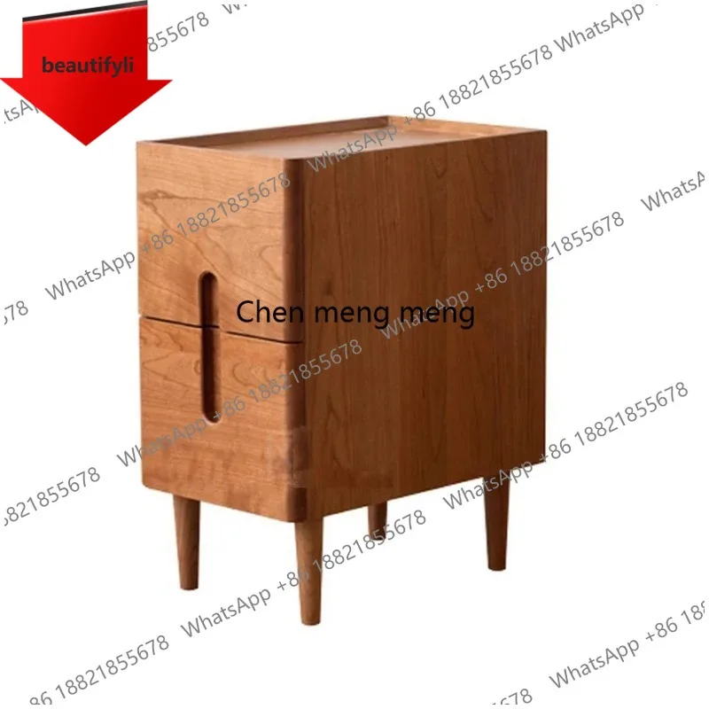 

A46 Space Saving Cute Bedside Table Modern Nordic Narrow Luxury Night Stand Bauhaus Salon Mesitaa De Noche Bedroom Furniture