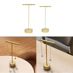 T Bar Jewelry Stand Display Jewelry Hanging Pendant Jewelry Display Rack for Rings Jewelry Hooks Necklace Pendants Jewelry Props