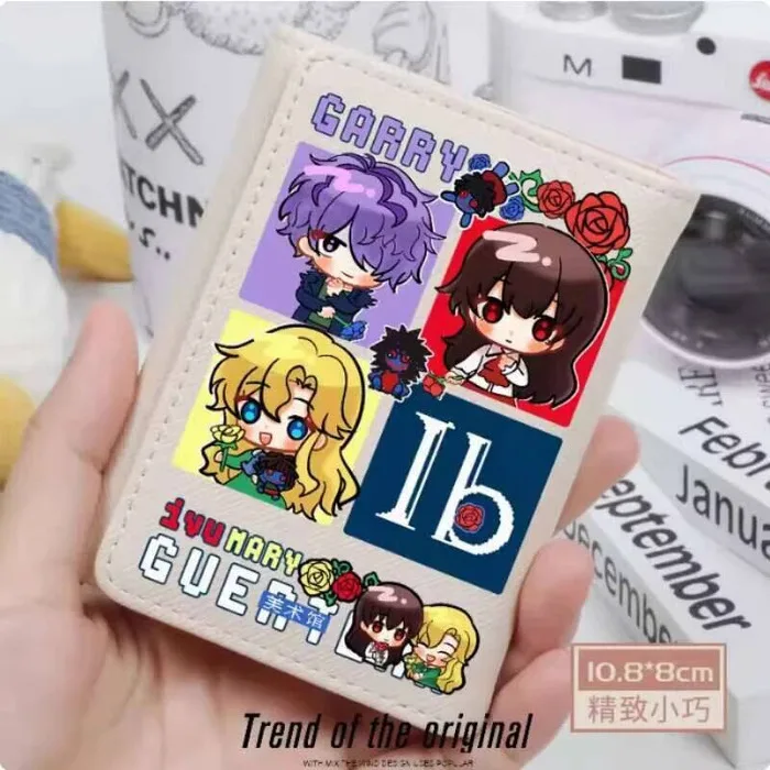 

Anime IB Garry Mary Fashion Wallet PU Purse Card Coin Hasp Money Bag Cosplay Gift B1698 Anime
