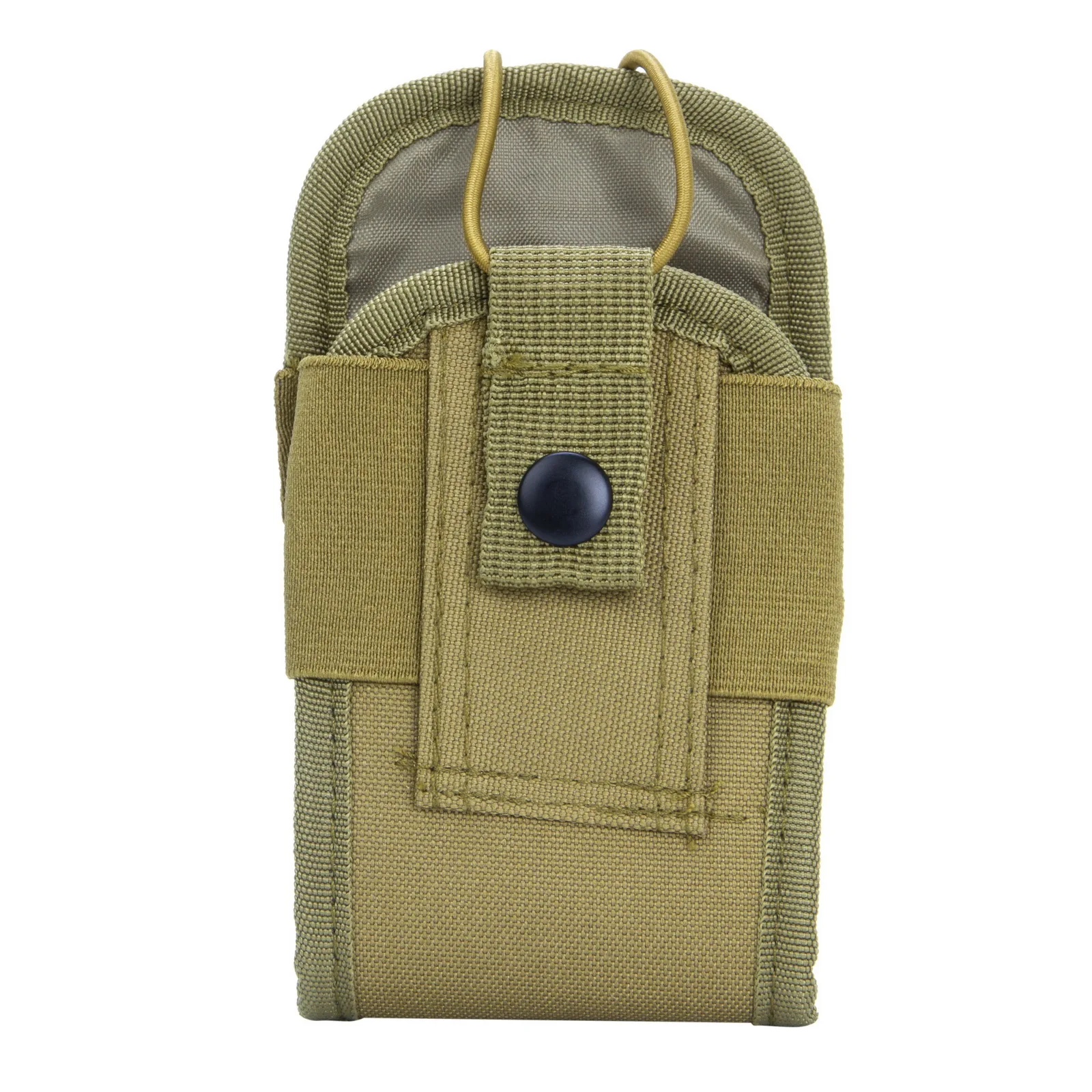 Tattico Molle Radio Walkie Talkie Pouch Marsupio Tasca portatile per interfono Fondina Borsa per il trasporto per caccia in campeggio