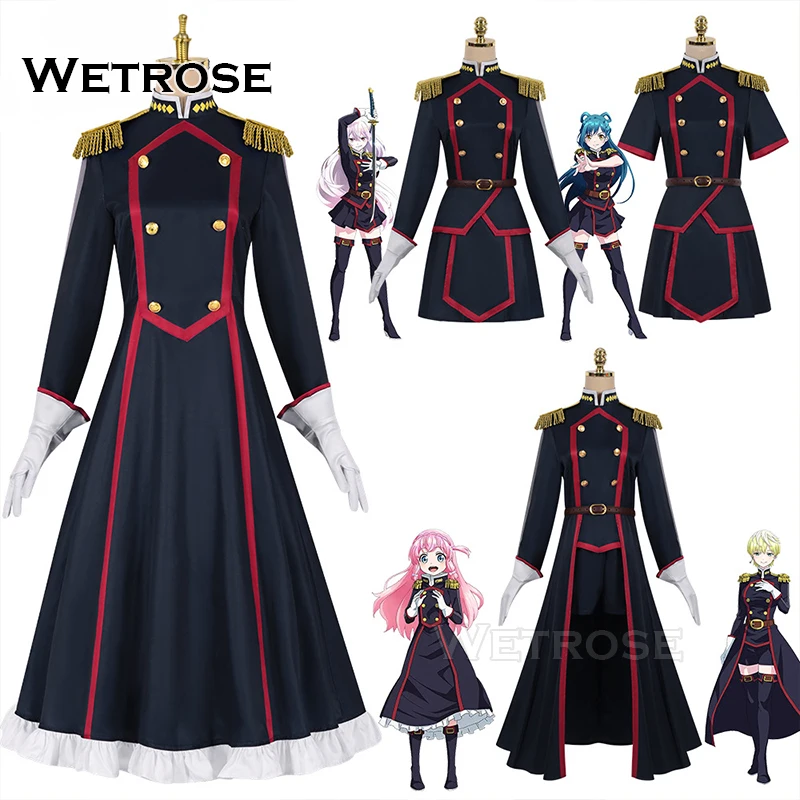 【Wetrose】 Yamashiro Ren Izumo Tenka Ookawamura Nei Azuma Himari Cosplay Costume Mato Seihei no Slave Chained Soldier Uniform Set