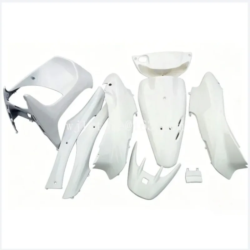 Full Body Replacement Fairings for DIO50 ZX34/35, Painetable Solid Color Shell Panels for Custom Paint，Suitable for  DIO