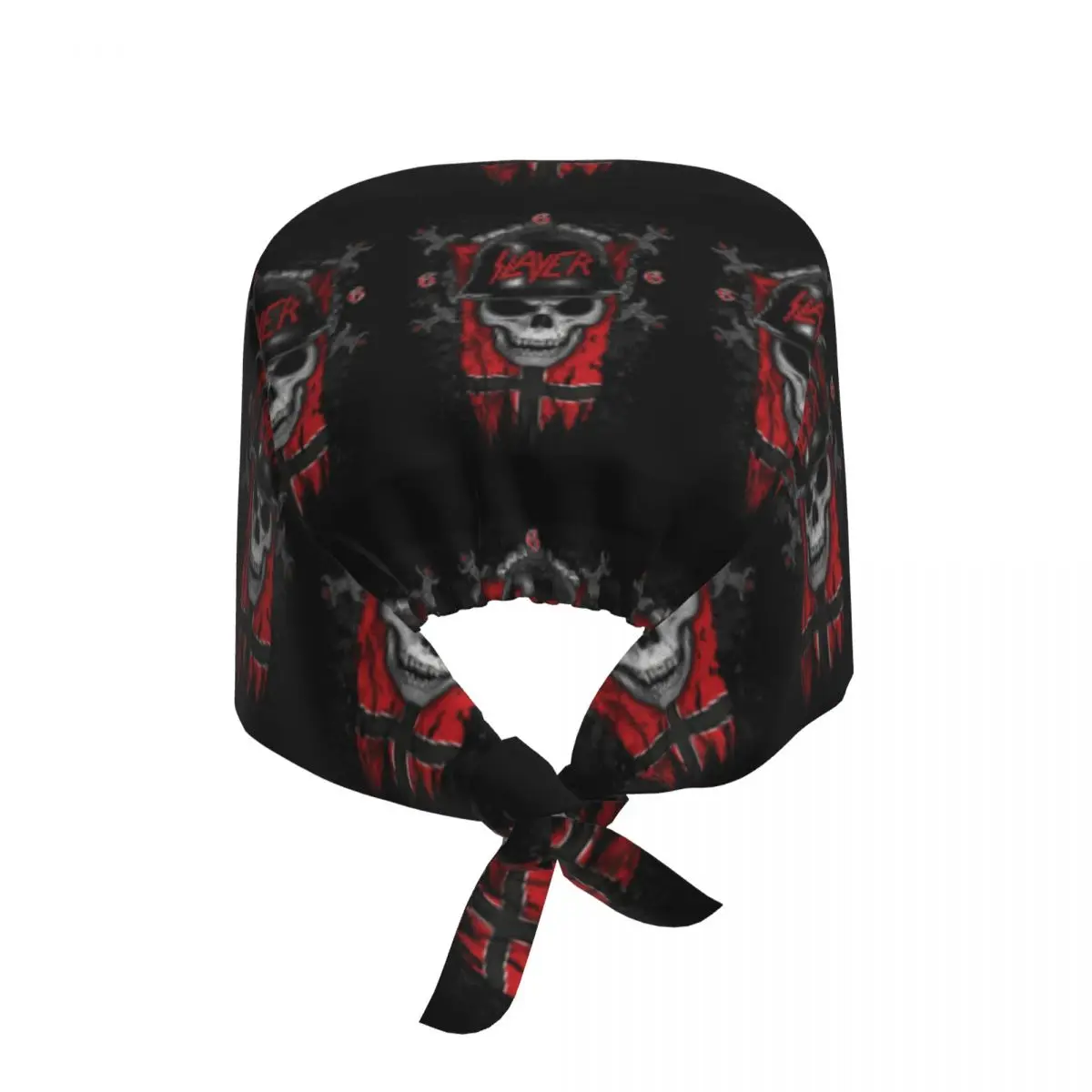 Slayers Thrash Metal Band Skull Cleaning Working Cap Cool Unisex Scrub Cap Surgicals Hat Nurse Scrubs Hat Nurse