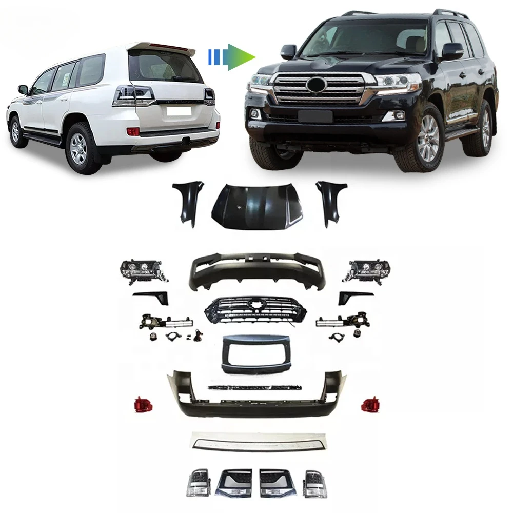 Facelift Auto Parts For Land Cruiser LC200 2012 Car body kits Upgrade to 2016