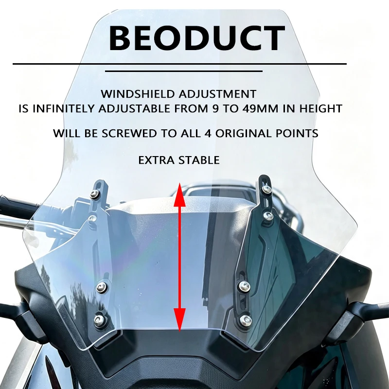 For Honda FORZA750 Forza 750 2025 Motorcycle Height Regulator Screen Adjuster Forza750 Adjusters Windshield Bracket Accessories