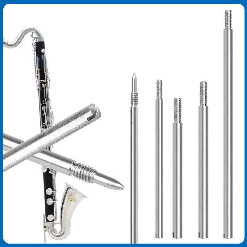 A set Upper bass clarinet  thread repair tool pipe tool (1.9mm threaded shaft * 13 + 2.9mm * 6 + tapered shaft * 2)