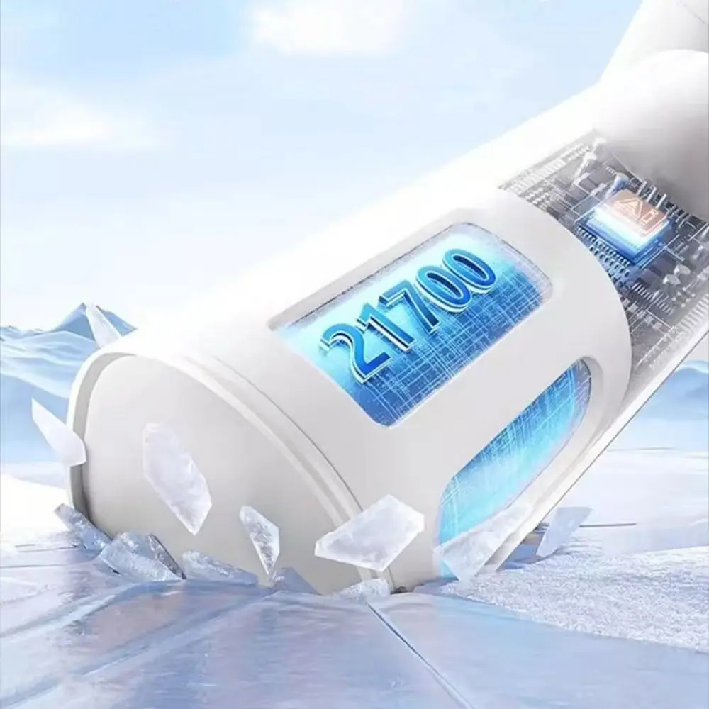 

Air Cooler High-speed Handheld Fan Waterproof Quiet Operation USB Rechargeable Fan Long-lasting Strong Wind Fan Makeup Setting