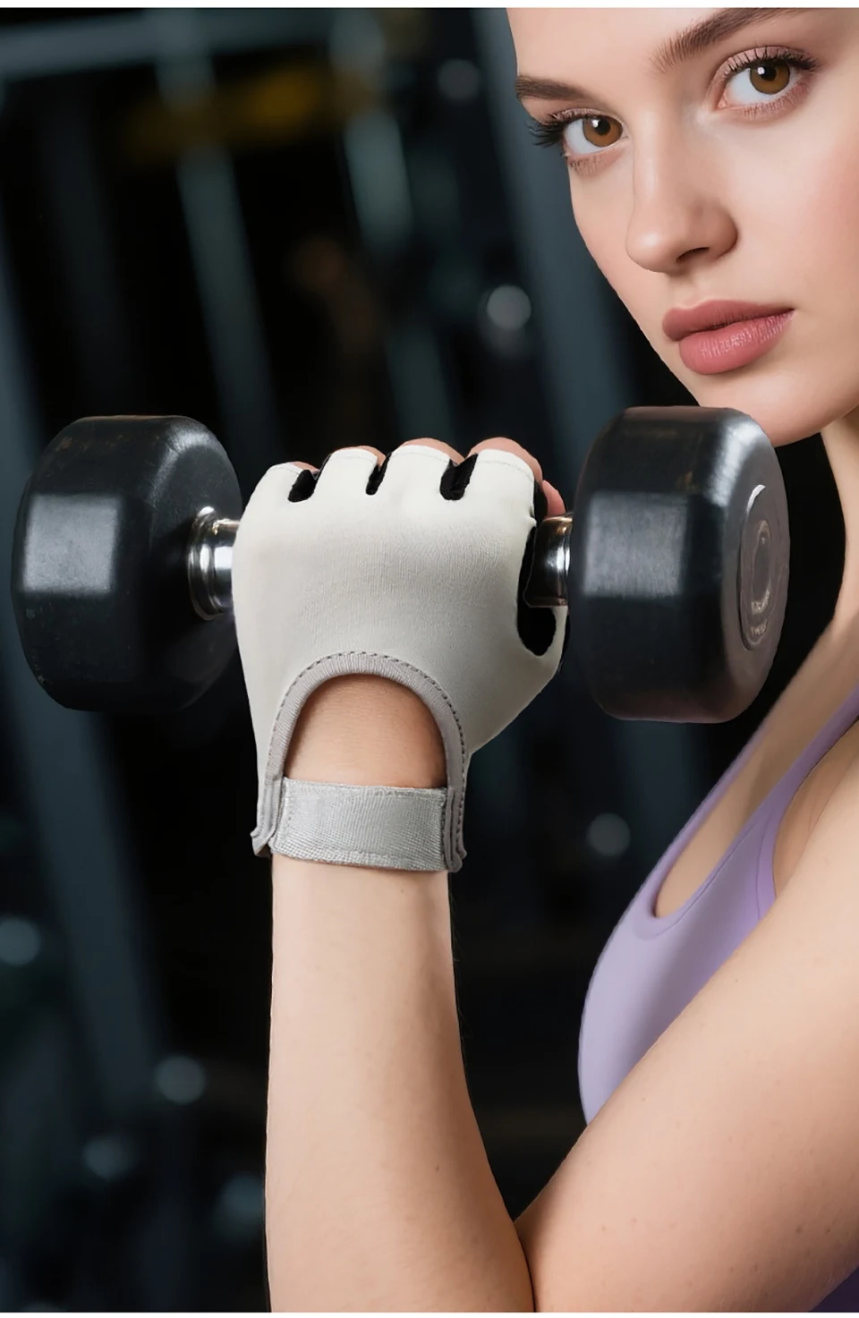 GTUBIKE 1 Paar neue Fahrradhandschuhe, Workout-Gymnastikhandschuhe für Männer und Frauen, Gewichtheben, fingerlose Handschuhe, Training, Übung, Fitness – Detail 13