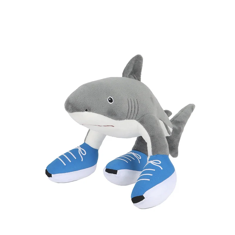 تونغ تونغ تونغ الصحور أفخم مضحك Tralalelo Tralala أسماك القرش محشوة دمية مضحك الدماغ الإيطالي أفخم دمية وسادة لعبة هدايا أطفال