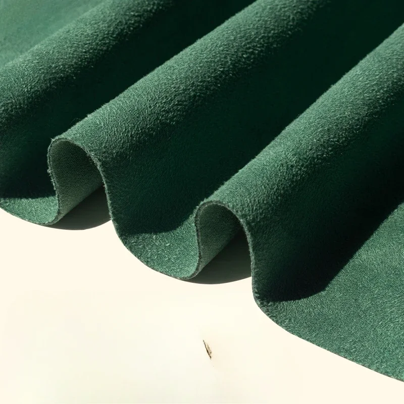 Thickened Suede Fabric Woolen Imitation Deer Fur for Diy Sewing Coat Autumn Winter Windbreaker Coat Cloth By The Meter