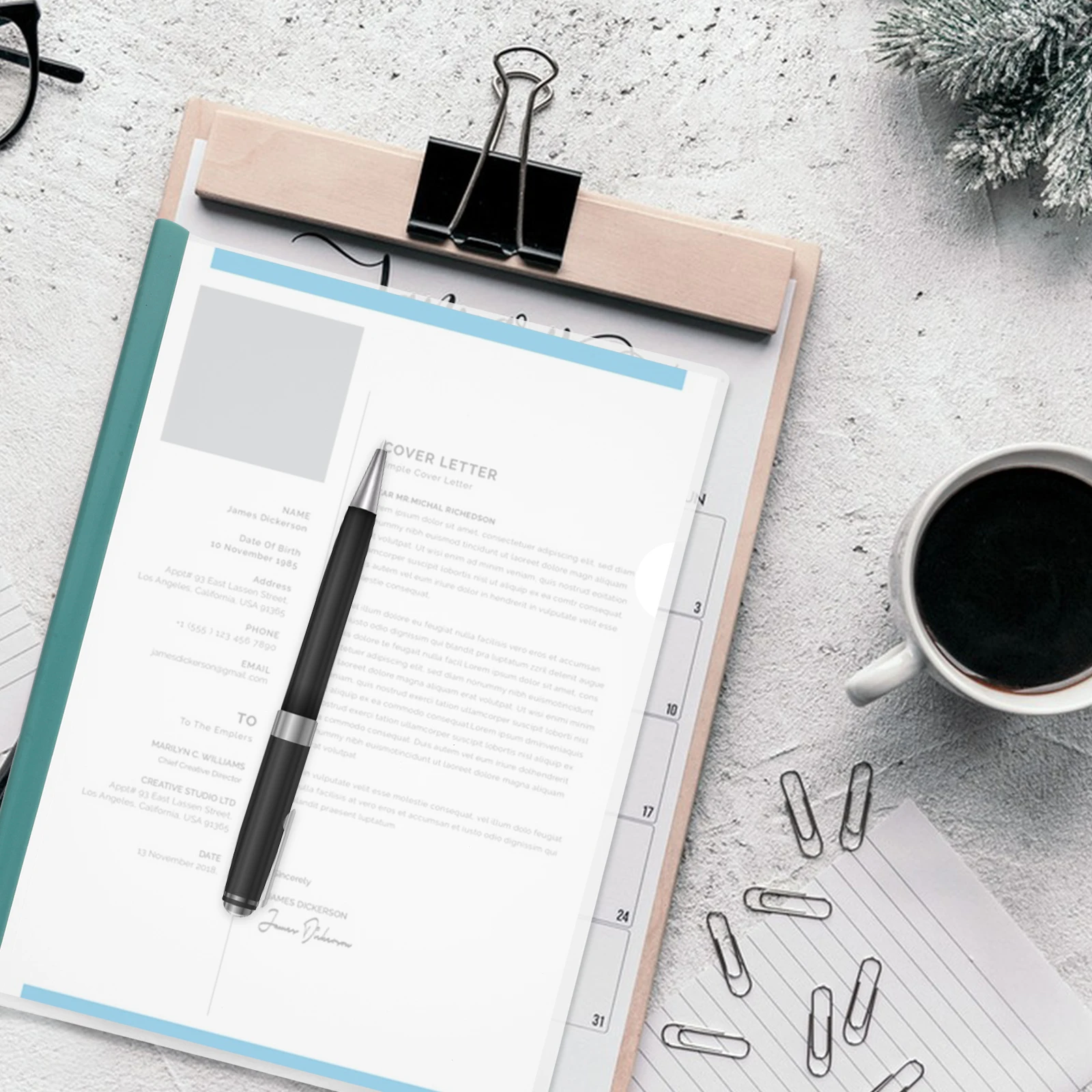 

10pcs Transparent File Folder Covers Clear Report Covers With Sliding Bar A4 Document Folders Plastic File Clamps For Office