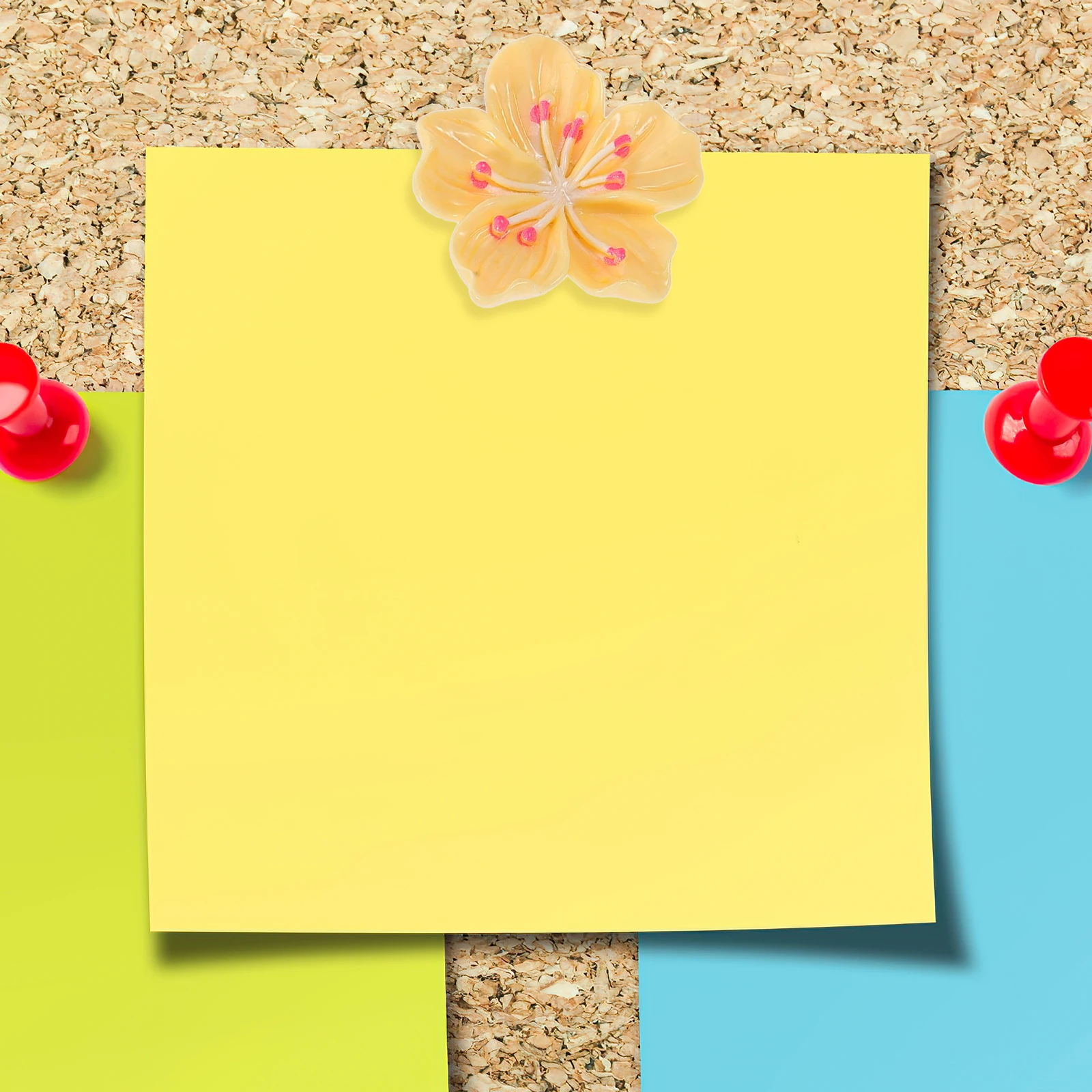 

20Pcs Photo Wall Decoration Floral Push Pins for DIY Wall Art Thumb Tacks Decorative Picture Tacks for Cork Board Home Office