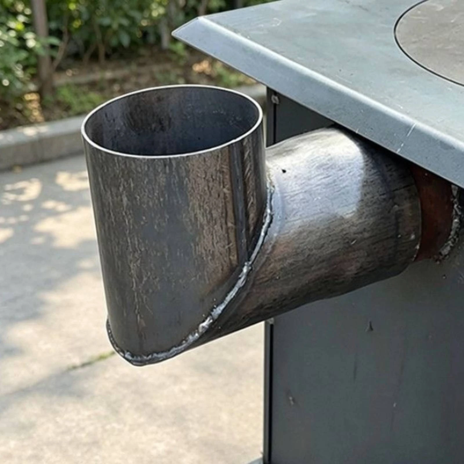 Heating Appliance Flue Pipe Elbow Versatile 90 Degree Chimney Elbow High Temperature Sturdy for Smoke Exhaust