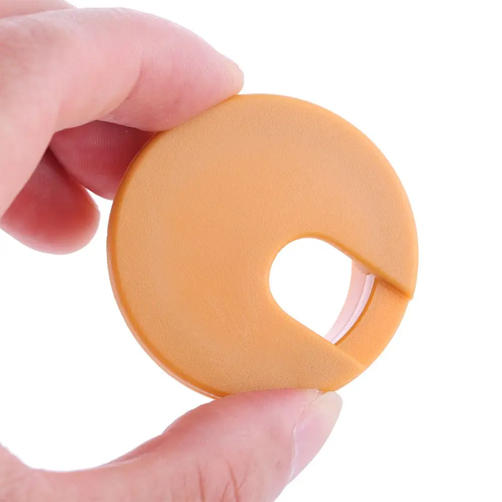 35/50mm Hardware Cable Clamp Office Organizer Computer Grommet Desk Table Cable Fastener Wire Hole Cover Line Box