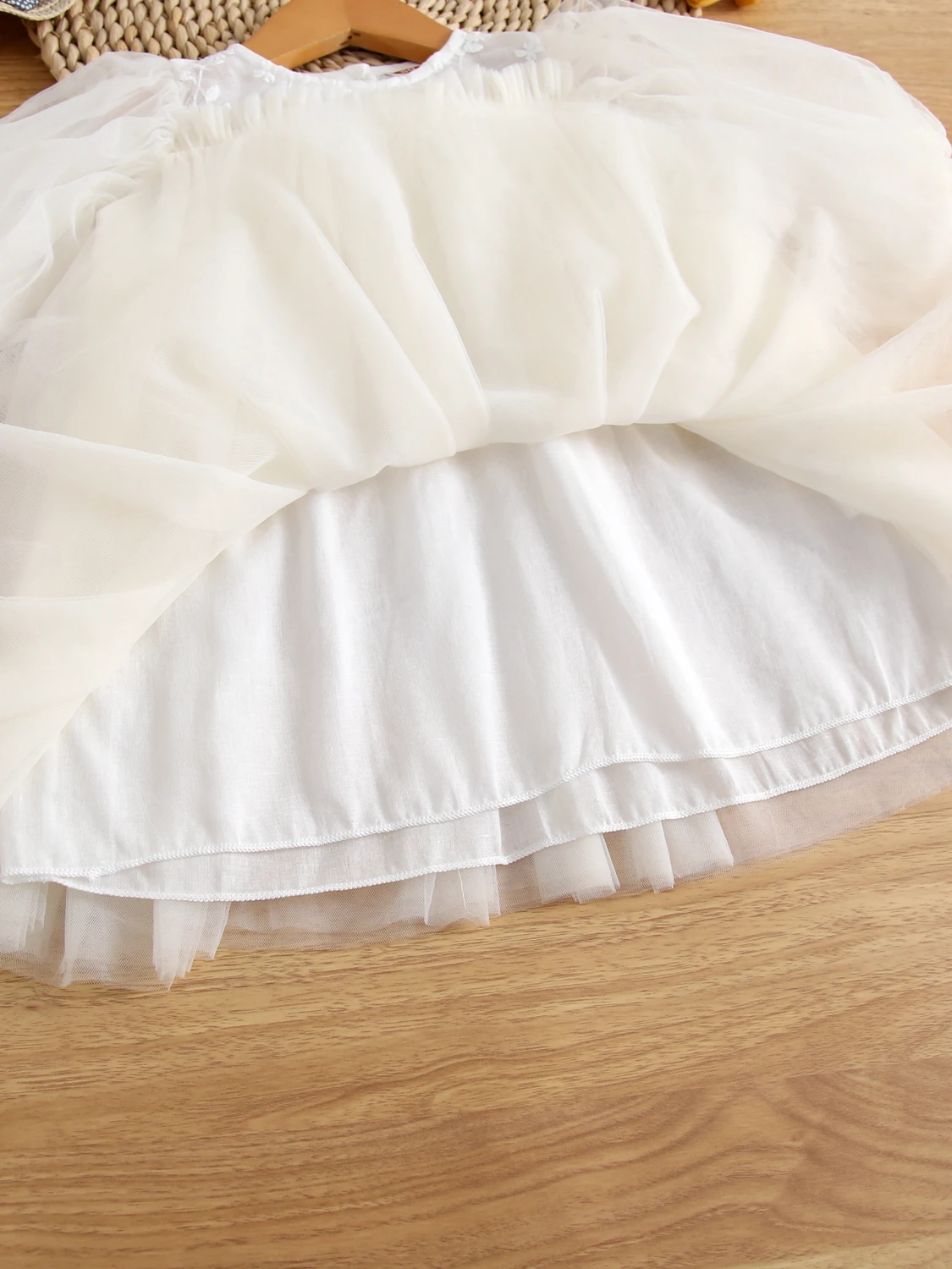 Robe Chic à Manches Bouffantes en Tulle pour Fille, Tenue de ix, Idéale pour Anniversaire, pour Enfant