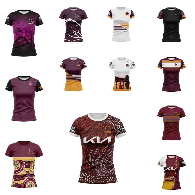 

2024 Women's Mustang Rugby Kit, Home, Outdoor, Poverty, ANZAC and High Quality Multiple Rugby New/Indigenous