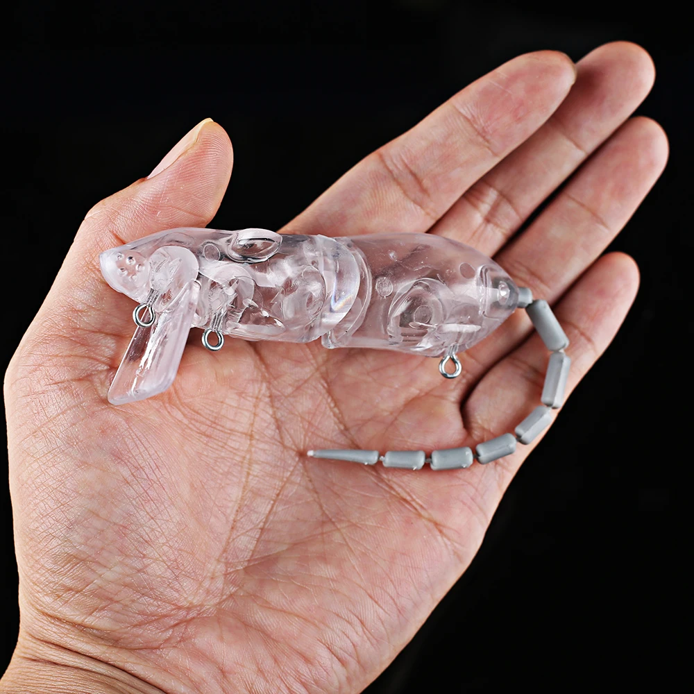 Magnisher-未塗装のラットスイムベイトフィッシングル - Fishing Lure Crankbait のレビューと価格