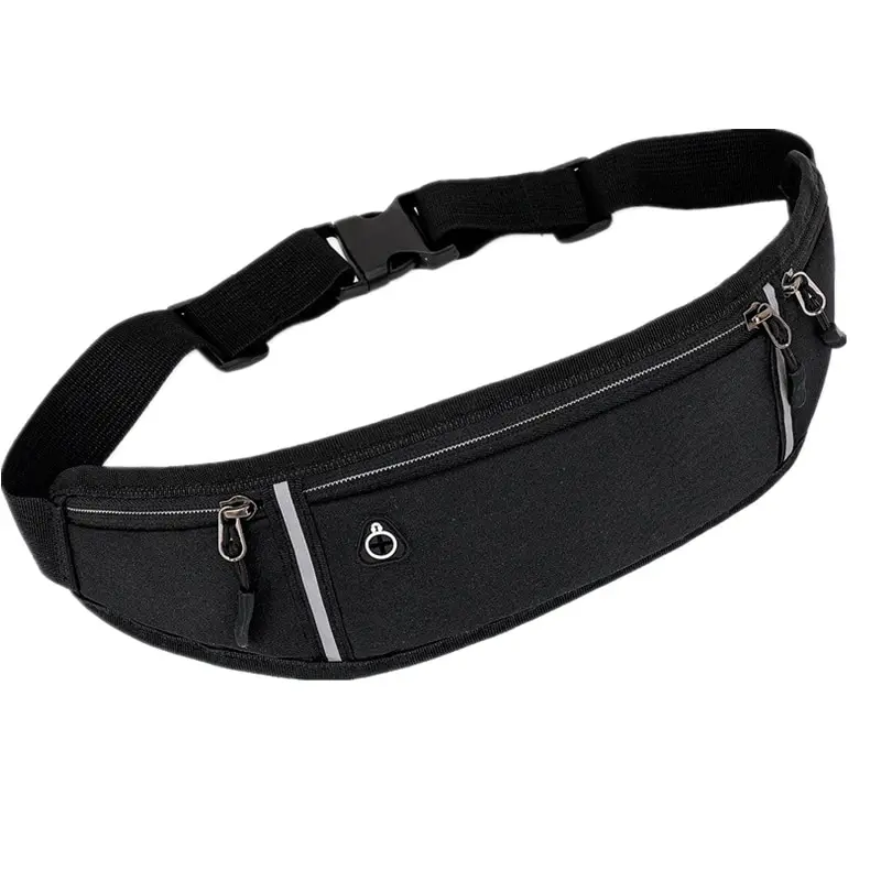 Sports Hidden Waist Pack Lightweight Running Belt Pouch Cell Phone Storage Bag Gym Fitness Waist Bag Men Women