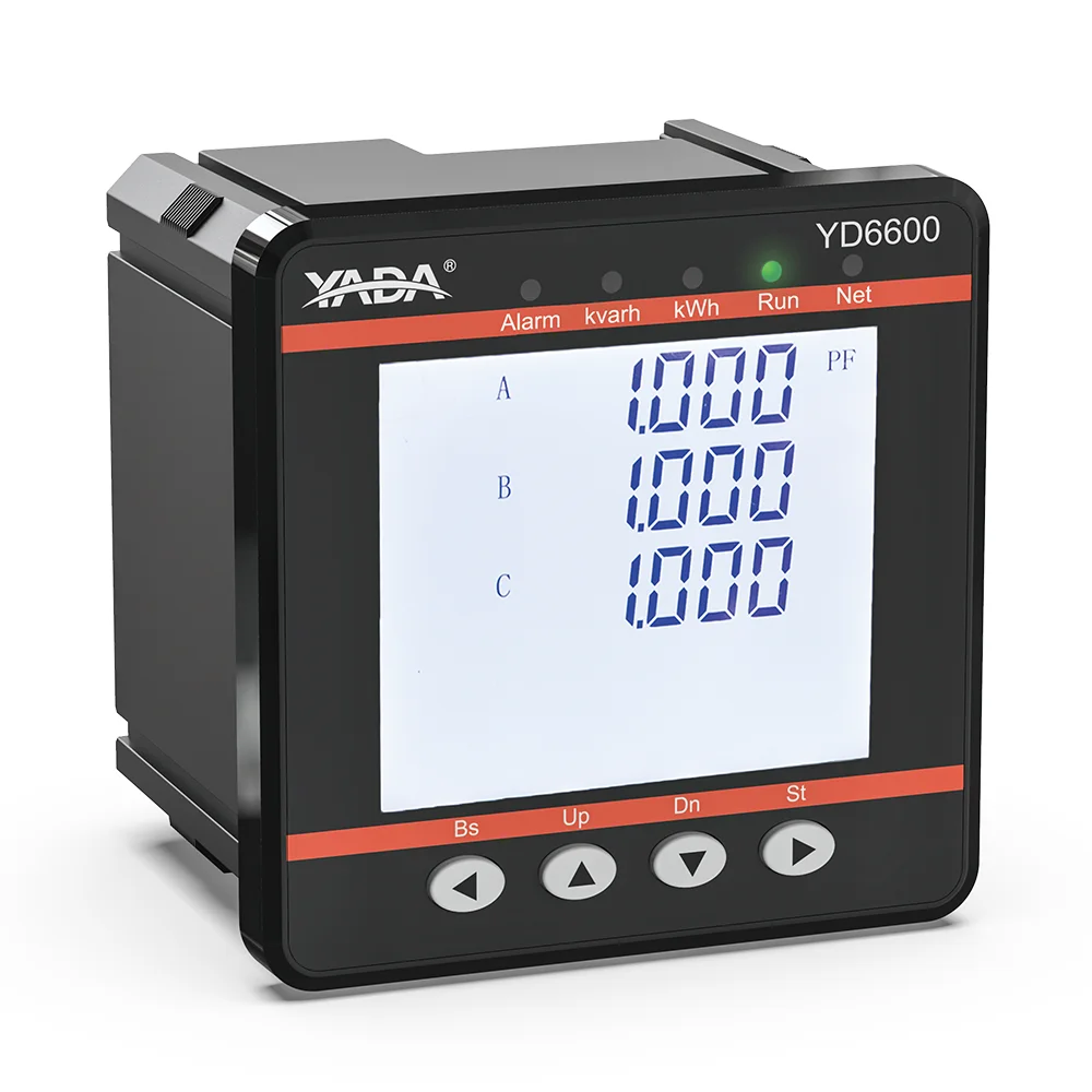 YADA YD6600-N Series Three-Phase Multifunction Smart Power Meter RS485 Communication TCP/IP Network Panel Meters