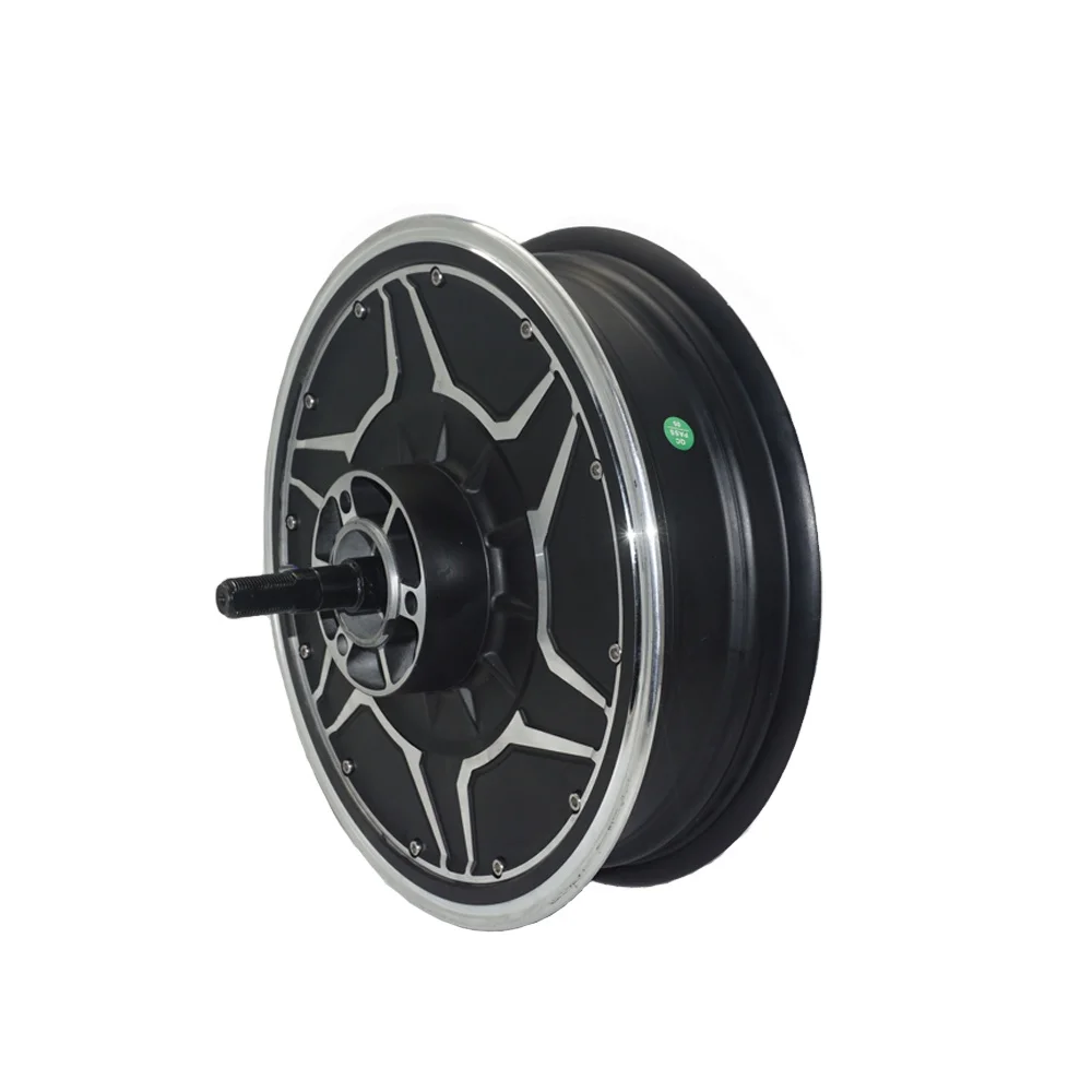 

QS MOTOR New QS268 9000W 12*3.0inch V5 72V 160kph Hot Sale BLDC Hub Motor With ND721200 Controller For Electric Motorcycle