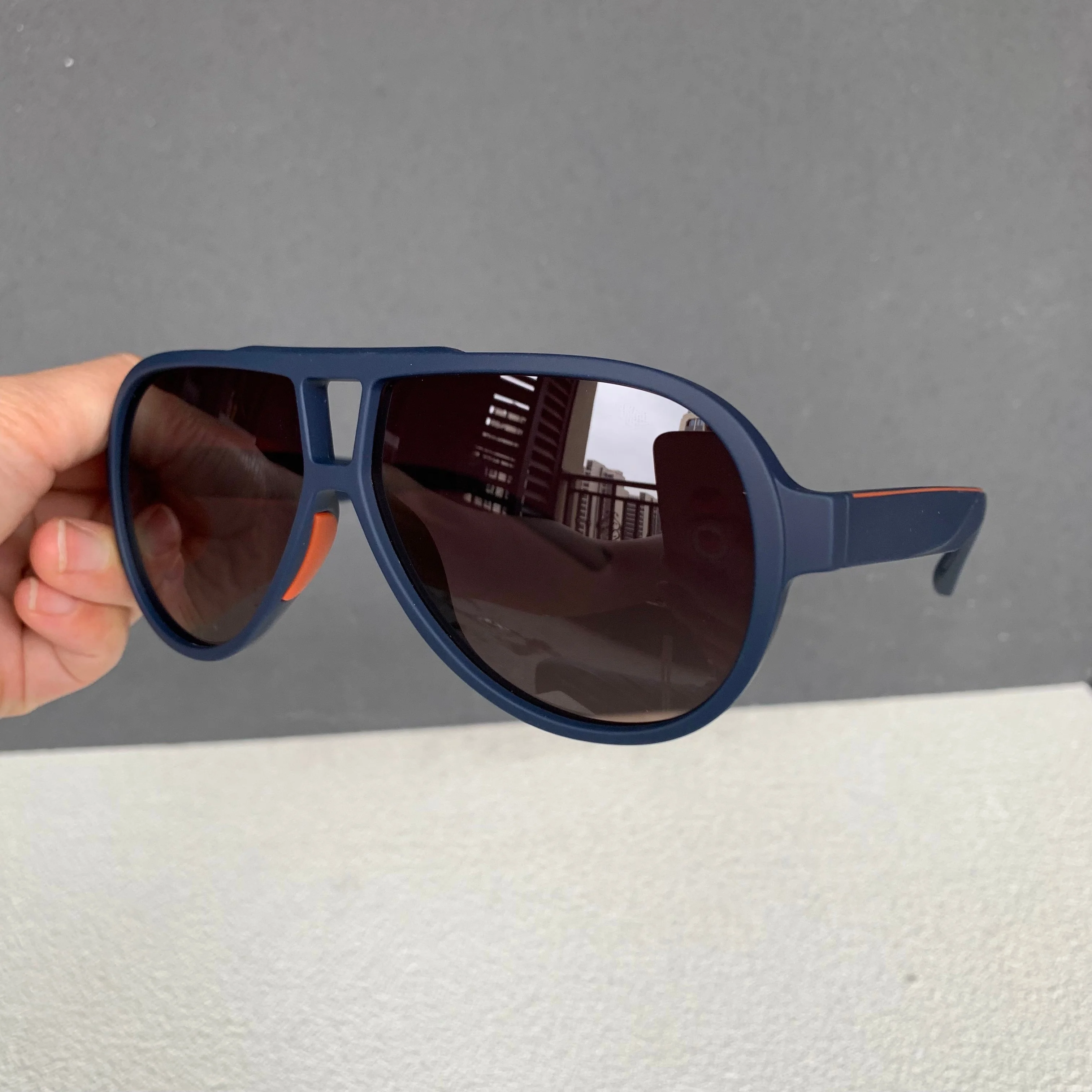 

Oversized Polarized Sunglasses Male TR90 Trendy Designer Vintage Sun Glasses for Men Fishing Driving Goggles Shade Eyewear Black