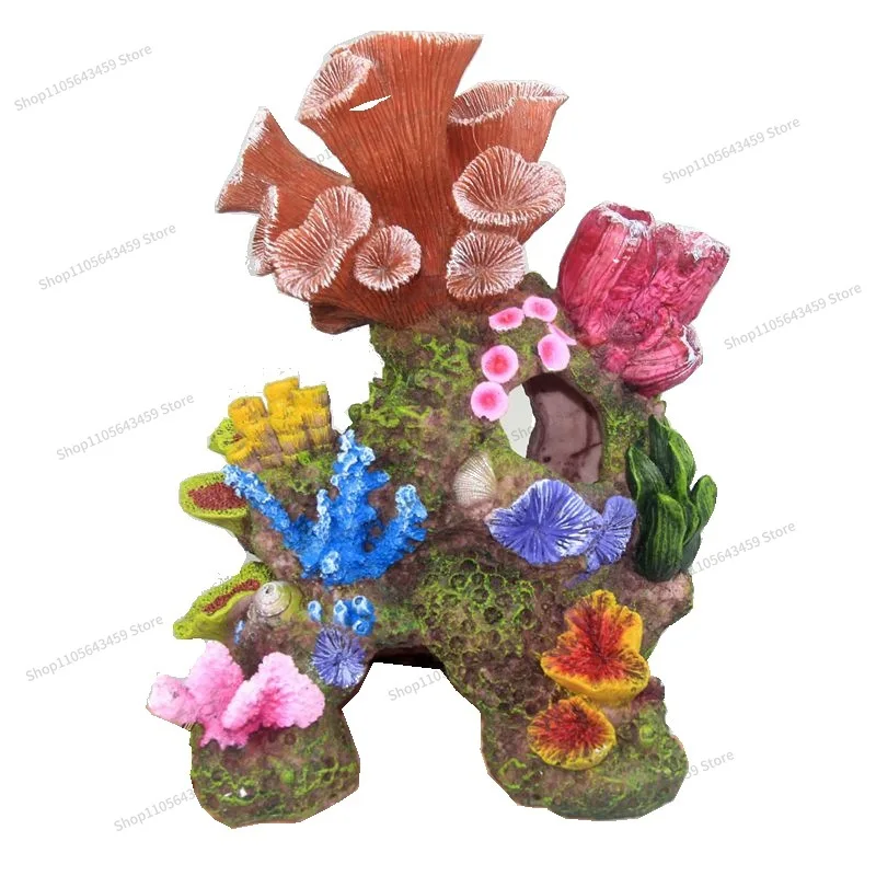For Artificial Coral Reef Stone Landscaping Rockery Shells, Ornaments