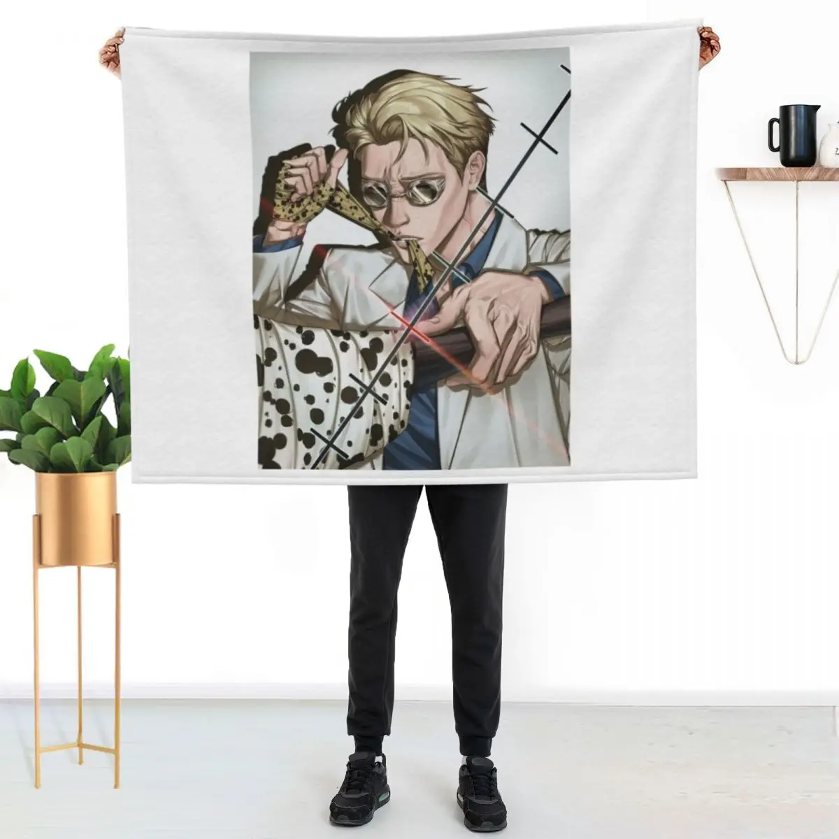 Nanami Ultimate Throw Blanket Kid'S Decorative Sofas anime Flannels Blankets