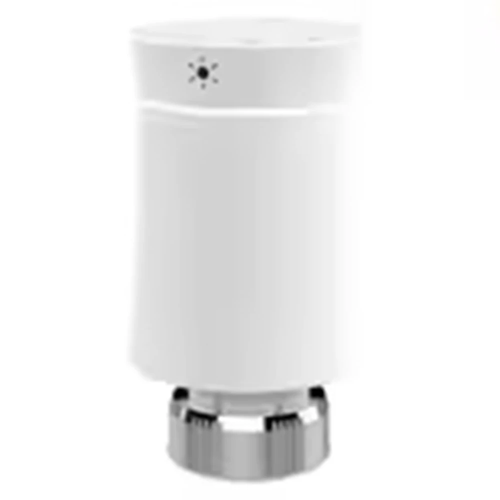 MOES TRV Zigbee 3.0 Tuya Smart Radiator Actuator Valve Programmable Thermostat Heater Temperature Alexa Voice Control