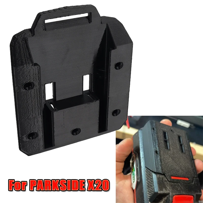 1Pc Battery Adapter For PARKSIDE X20V Team Series 20V Li-Ion Battery Dock With 12AWG Wires For Power Wheels