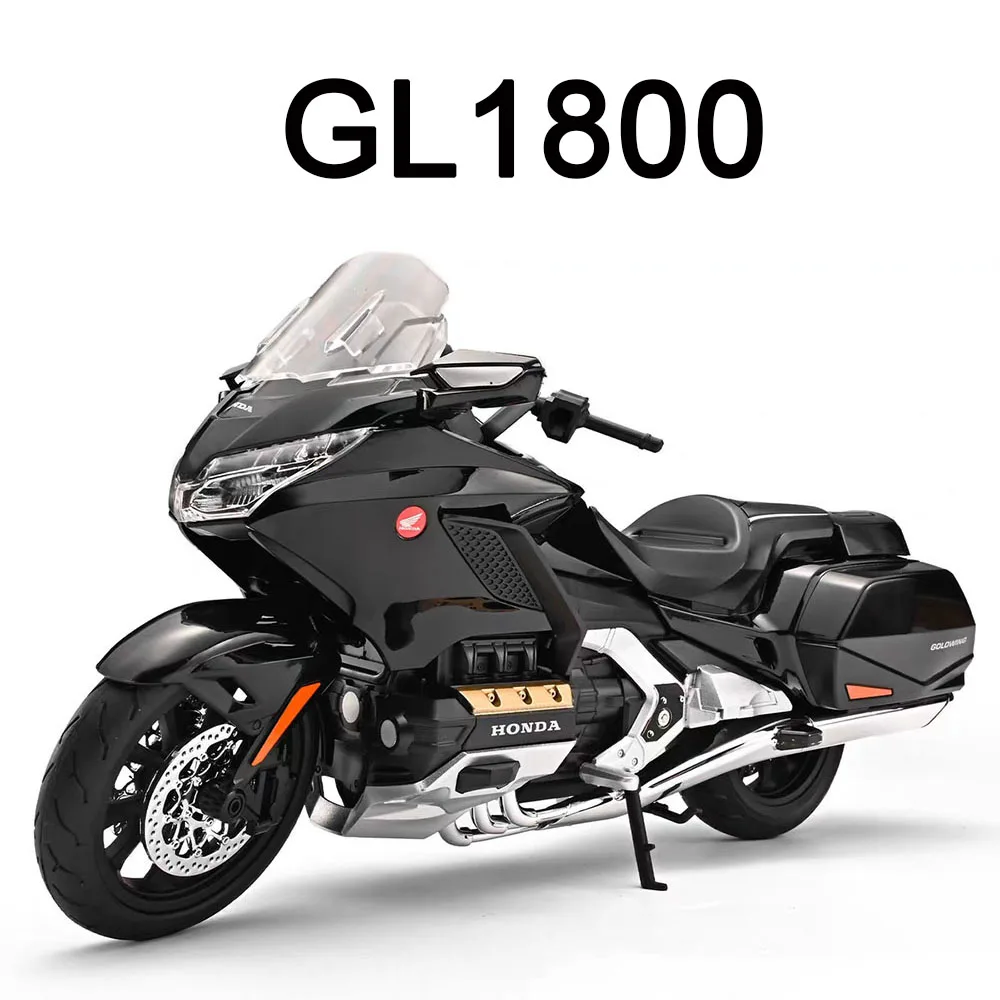 

1:9 Honda GL1800 CBR 1000RR мотоциклы модели из сплава автомобиль игрушечный свет колесо амортизация миниатюрный мотоцикл украшение дома