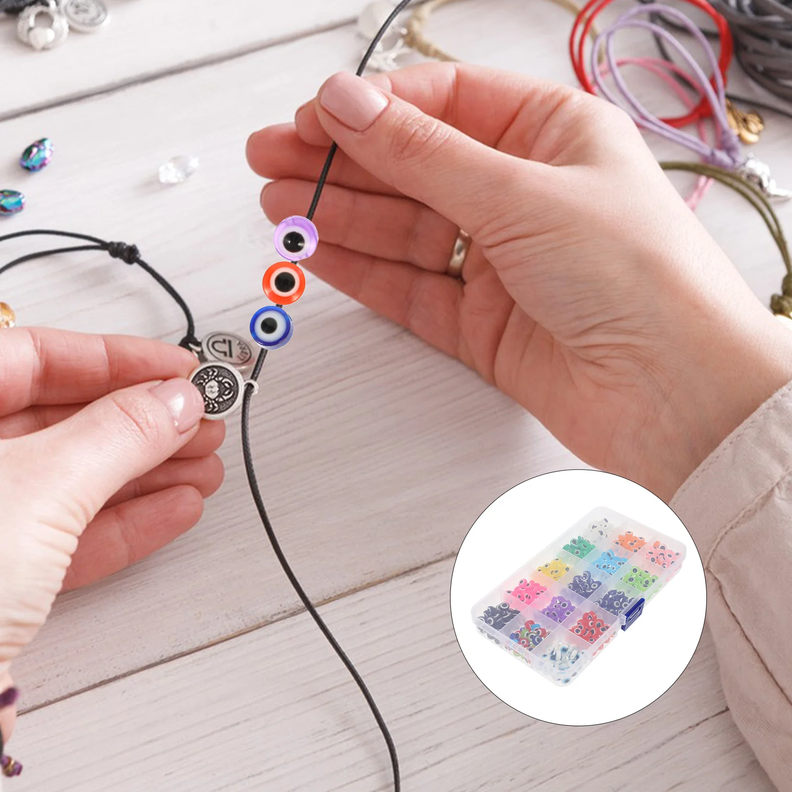 

1Set Evil Eye Beads Unique Shapes DIY Crafts Jewelry Making Accessories Christmas Anniversary Gifts DIY Crafts Beads