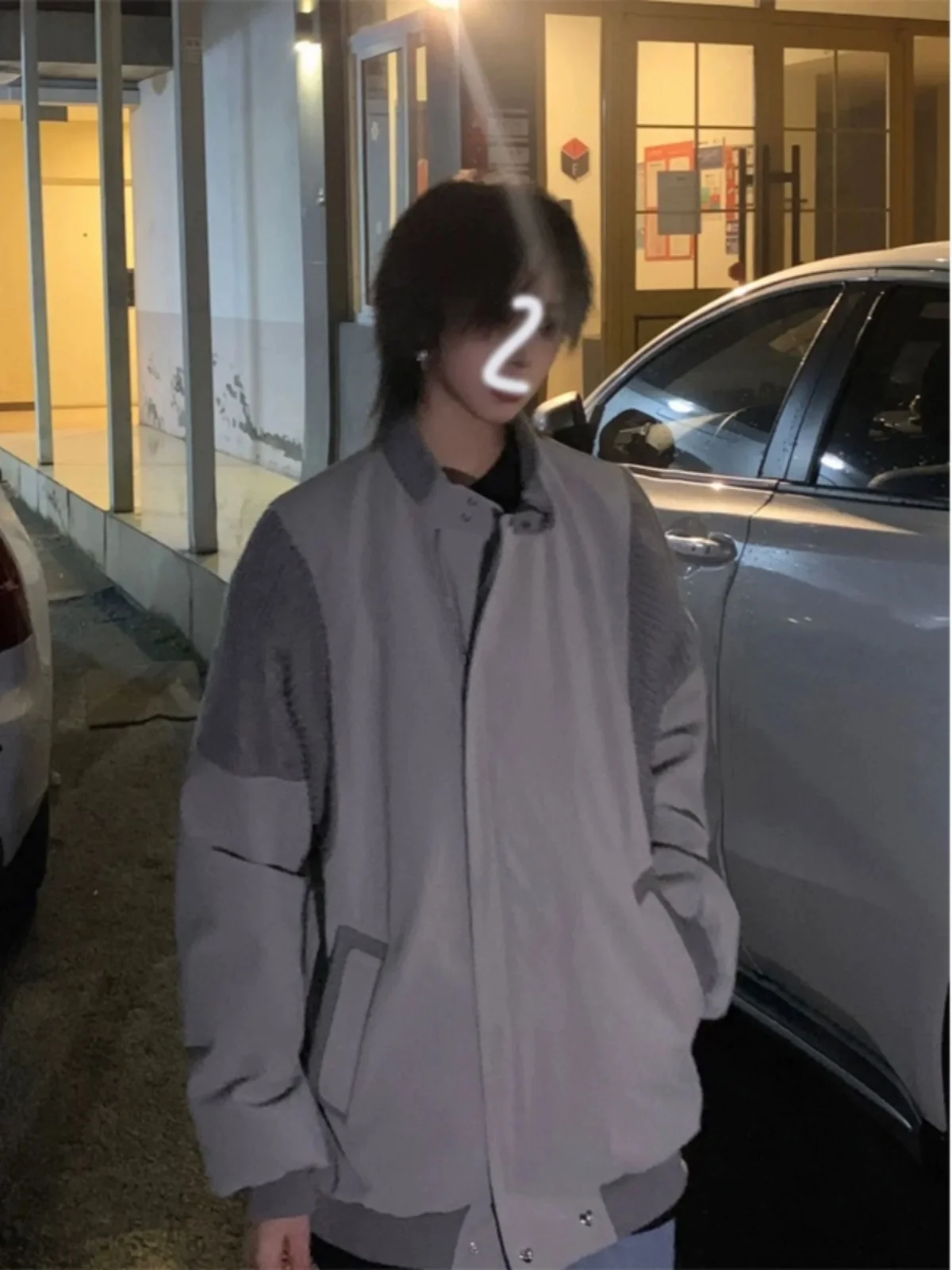 

MA Pilot Jaet Men's Spring Autumn Padded oulder ort Splice Baseball Sle American Streetwear Outerwear