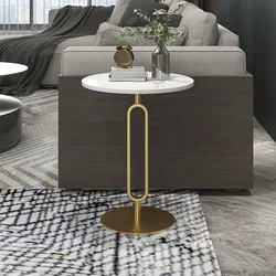 Bedroom Marble Table Luxury Offices Marble Minimalist Round Table Advanced Small Gold Coffee Small Mesa De Centros Room Designs