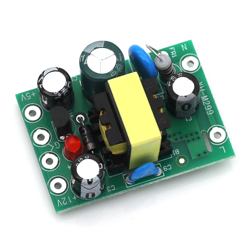 1-5Pcs AC-DC 110-220V Switching power supply module AC-DC isolation input output 5V /12V /100mA /500mA