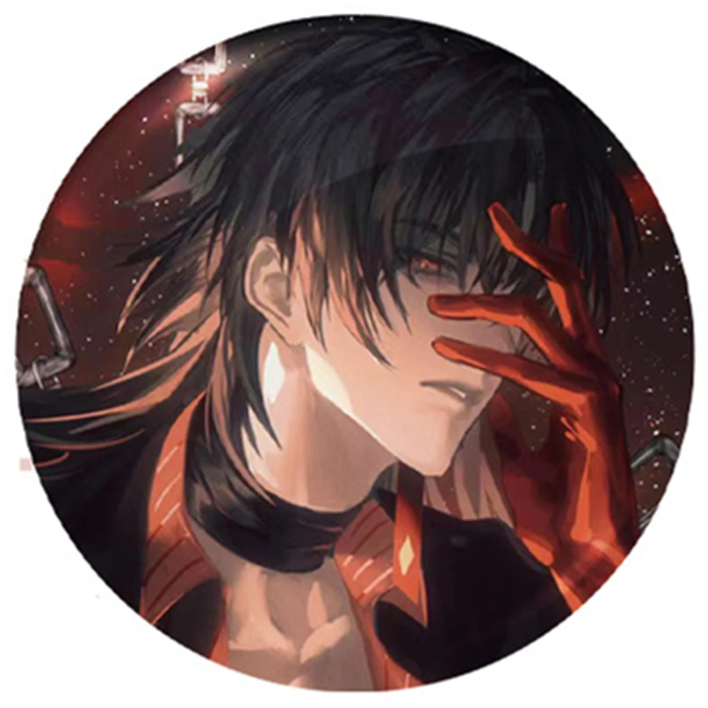 

58 мм игра Honkai: Star Rail Blade косплей костюм значок булавка SPTE жесть брошь реквизит на Хэллоуин Рождественский подарок